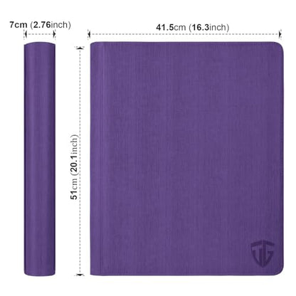 16 Pocket Toploader Binder,Holds 640 3”x4” Toploader Hard Cases,Sleeves Card Collection Binder,20 Double Sided Pages,Compatible with Trading & Sports Holder(Purple) - color: Purple, size: 16 Pocket