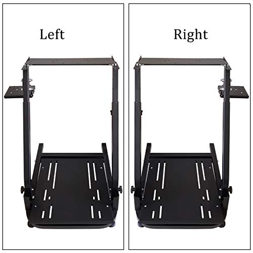 YXHARD Racing Wheel Stand, Height Adjustable & Foldable Steering Wheel Stand Compatible with Logitech G25,G27,G29,G920 Gaming Cockpit