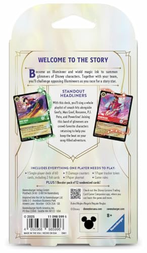 Disney Lorcana TCG: Fabled - Single-Player Deck Emerald and Ruby