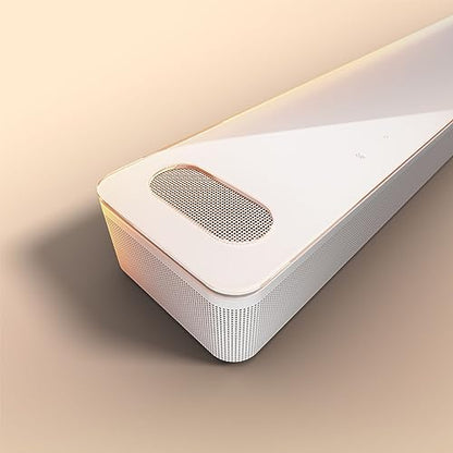 Bose Smart Ultra Dolby Atmos Soundbar, All-in-One Surround Sound System for TV, A.I. Dialogue Mode, Alexa and Google Voice Control, HDMI eARC, White | Includes HDMI eARC cable, optical cable, ADAPTiQ headset and remote for audio, connectivity and calibrat