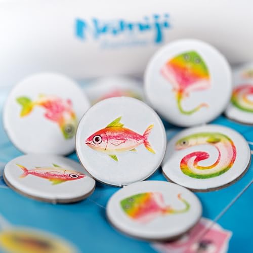 Namiji Aquamarine Board Game Expansion | Strategy Game | Japanese Fishing Game | Fun Family Game for Kids and Adults | Ages 8+ | 2-5 Players | Average Playtime 45 Minutes | Made by Funforge - style: Expansion
