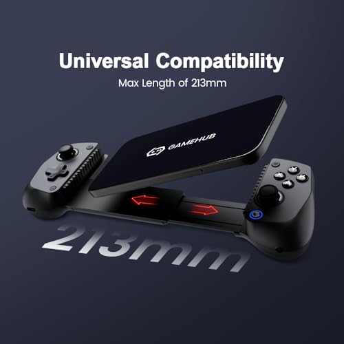 GameSir X5s Bluetooth Mobile Gaming Controller for Switch 2/Switch/Android/iPhone/iPad mini, Hall Effect Joystick, Lightweight Ergonomic Phone Controller- Play Genshin Impact & Zenless Zone Zero