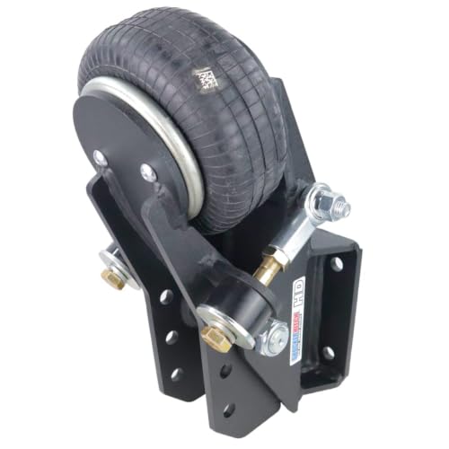 Shocker HD 25K Air Trailer Tongue Mount with Wallace 2-5/16" Ball Coupler, 4 Bolt Flat Plate Mount - size: 4 Bolt Flat Plate Mount