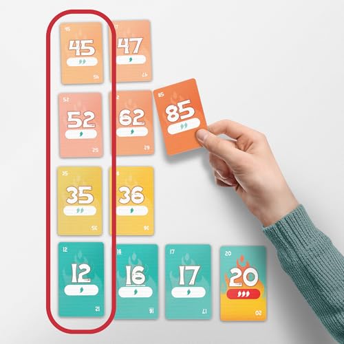 Beat The Heat Game | Family Party Card Game for Kids and Adults | Ages 8+ | 2 to 10 Players | 20 Mins. | Easy to Learn Strategy Card Games for Groups