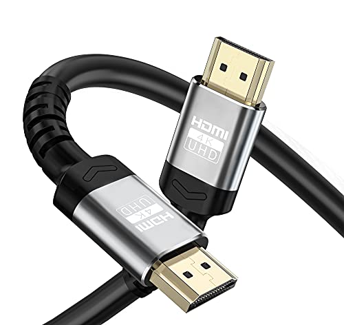 Soonsoonic 4K HDMI Cable 25 Foot | 18Gbps Ultra High Speed HDMI 2.0 Cable & 4K@60Hz HDR 3D ARC HDCP2.2 Ethernet HDMI Cord | for UHD TV Monitor Laptop Xbox PS4/PS5 ect (7.6m) - size: 25FT
