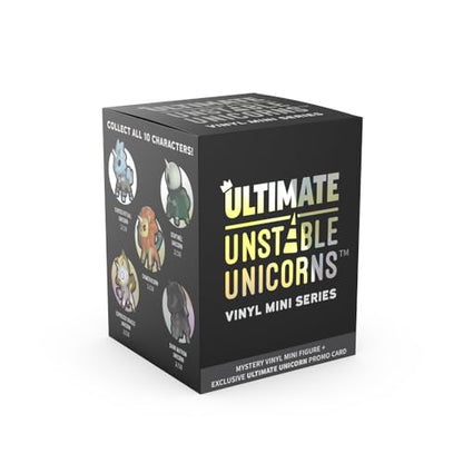 Unstable Games Unstable Unicorns Ultimate Vinyl Figure Mystery Box - Includes Special Promo Card! - style: Vinyl Mystery Box: Ultimate Edition