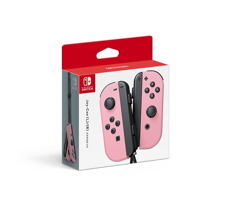 Nintendo Switch Joy-Con (L)/(R) (Pastel Pink) - (NSW) Nintendo Switch (Japanese Import)