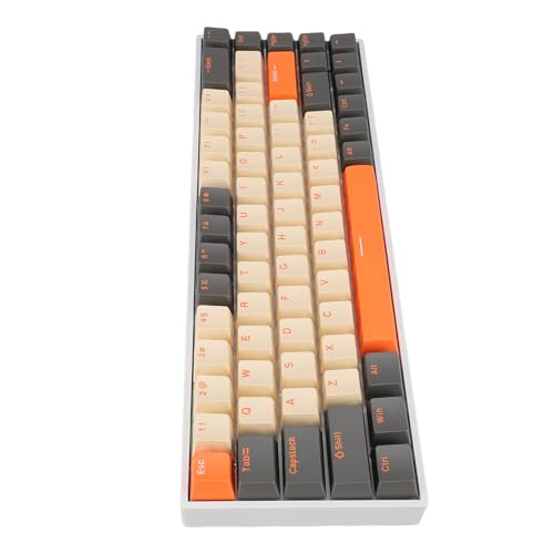 60 Percent Gaming Mechanical Keyboard Compact Durable RGB Backlit for and Working Professionals 68 Keys