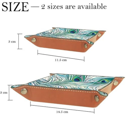 Peacock Feather Dice Tray Dice Rolling Tray Folding Dice Holder for Dice Games, Like RPG, DND and Other Table Games - color: Multi 10