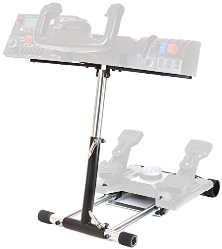 Wheel Stand Pro S Flight Stand Compatible With G Saitek Pro Flight Yoke Support; Deluxe V2; Wheel Stand Only Flight System Not included. Not Compatible w/Honeycomb