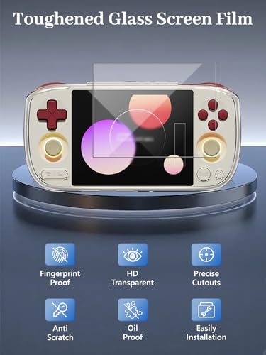 3-Pack Screen Protector for AYANEO Pocket AIR Mini Handheld Game Consoles, 9H Hardness Tempered Glass, Anti-Fingerprint,Anti-Scratch, Easily Installation, HD Clear