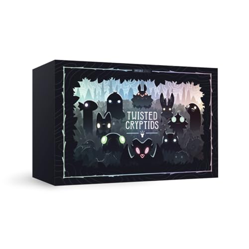 Unstable Games Twisted Cryptids The Big Twisted Box - Storage Solution and Organizational Tool for Your Game and All Expansions - Includes an Oversized Central Play Mat - for Kids, Teens, and Adults - color: Storage Box: Big Twisted Box