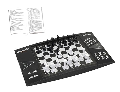 Lexibook, Chessman Elite Interactive Electronic Chess CG1300 | 64 levels, LED indicators, battery or adapter powered, Black/white - style: CG1300