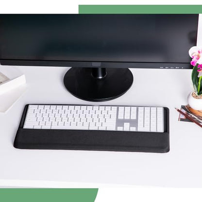 Weewooday Keyboard Wrist Rest for Pad Wrist Rest Stand Compatible with Wireless Keyboard with Numeric Keypad for Easy Typing(Compatible with Magic Keyboard 2 with Numeric Keypad, MQ052LL/A) - style: Compatible with Magic Keyboard 2 With Numeric Keypad, MQ