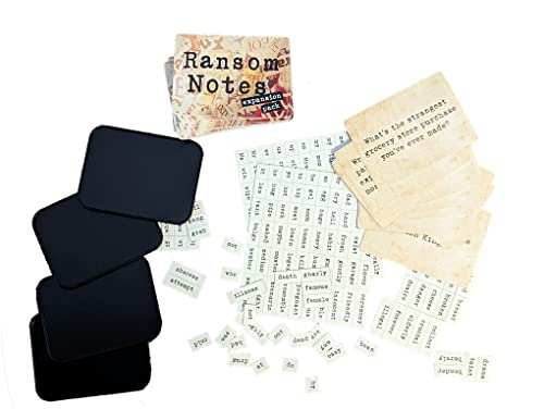 Ransom Notes Expansion Pack One - The Ridiculous Word Magnet Party Game | Easy to Learn in 1 Minute for Hilarious Game Nights. 3+ Players Base Game Not Included - color: Expansion Pack One