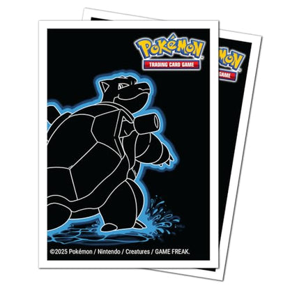 Apex Deck Protectors - Pokémon Neon Kanto - Blastoise (105ct) (PREORDER)