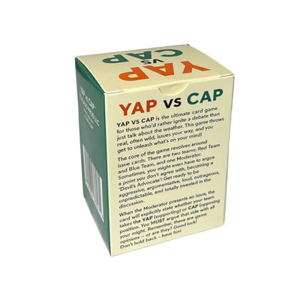 The Party Game of Yappin & Cappin - Fun Social Party Game for Gatherings with Bold Opinions and Wild Debates