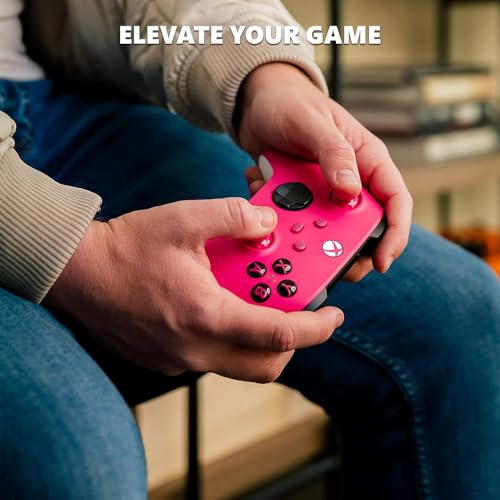 Microsoft QAU-00082 Xbox Wireless Controller Deep Pink 2 Pack - color: Deep Pink