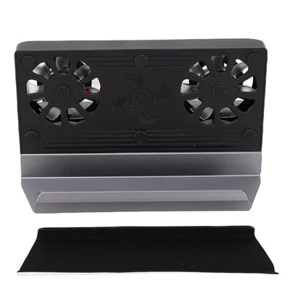GOTOTOP Docking Station Fit for Aluminum Alloy USB C Docking Station Fit for Rog Ally, 9 in 1 4K 60Hz RJ45 1000Mbps PD 100W Dual Fans for Gaming Setup