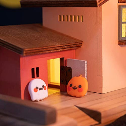GeekShare Switch Accessories Kawaii Pumpkin Ghost Silicone Thumb Grips & Joystick Covers Compatible with Switch/OLED/Lite (4PCS) - Spooky for Gamers - color: Pumpkin