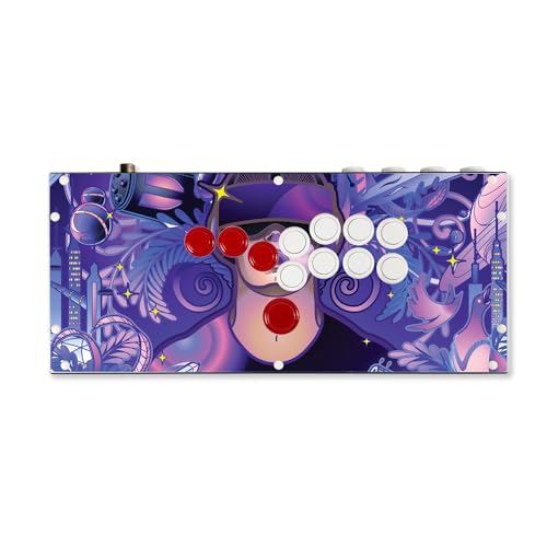 Gaming Skin Compatible with Hit Box (PS4/PC) - VR Dream - Premium 3M Vinyl Protective Wrap Decal Cover - Easy to Apply | Crafted in The USA by MightySkins - color: VR Dream