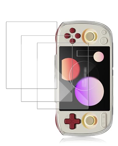 3-Pack Screen Protector for AYANEO Pocket AIR Mini Handheld Game Consoles, 9H Hardness Tempered Glass, Anti-Fingerprint,Anti-Scratch, Easily Installation, HD Clear