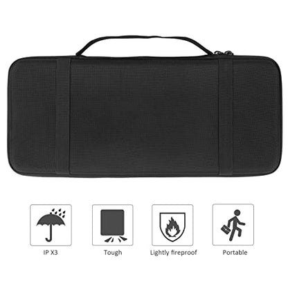 co2CREA Hard Travel Case for Razer Huntsman Tournament TKL Keyboard | Tenkeyless Gaming Keyboard Compatibility, Travel Protective Storage Bag - size: for TKL Keyboard