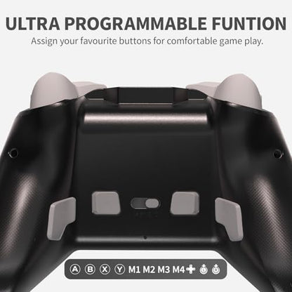 COIORVIS Pro Controller for Switch 2, Switch OLED, PC Steam,Android and IOS with motion controller and mapping program, Hall effect rocker
