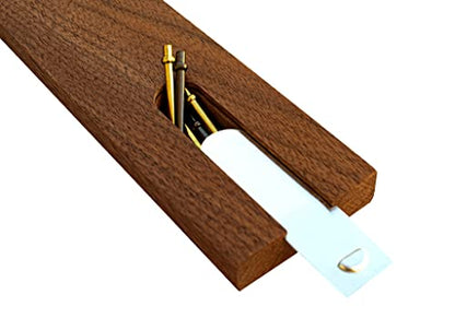Alex Cramer Spinner Domino Set. Caramel Leather Case - Professional Tournament Traveler Domino Set - with Spinners - 28 Indestructible Double Six Dominoes - style: Domino Set with Spinners