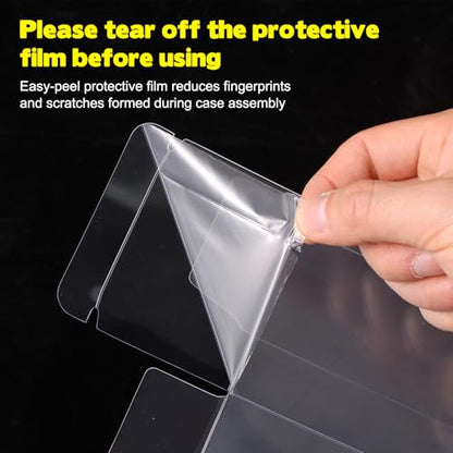 Rainmae 12PCS Protector Case for Booster Bundle/Build & Battle Plastic Display Box (NOT Fit for NEW Booster Bundle) Container Compatible with Booster Bundle 151 Collectors Cards Protector