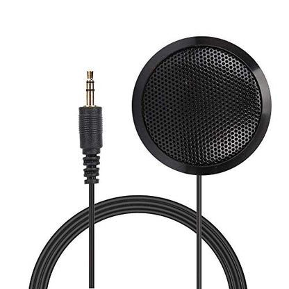 USB Conference Microphone,3.5mm Plug and Play Computer Mic for Desktop Computer and Laptop,360° Omnidirectional Mic for Meeting, Skype, Recording, Chatting, Gaming