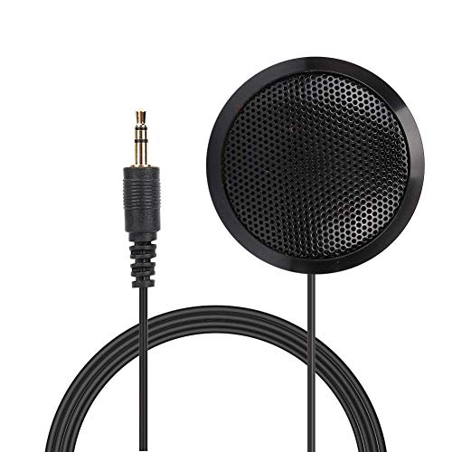 USB Conference Microphone,3.5mm Plug and Play Computer Mic for Desktop Computer and Laptop,360° Omnidirectional Mic for Meeting, Skype, Recording, Chatting, Gaming