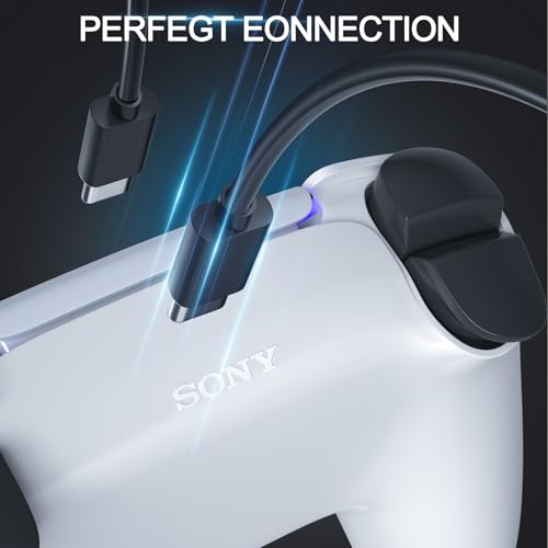 SCOVEE PS5 Controller Charger Cable for Xbox Series S X Elite Series 2 Controller,USB C to USB C Data Cable Accessories for PlayStation 5 DualSense,Slim/Pro Play NS Switch,Long Fast PS5 Charging Cord - size: 6FT