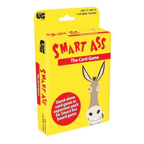 University Games, Smart A Trivia Card Game for 2 or More Players Ages 12 and Up, Great for Travel or Portable Gifts