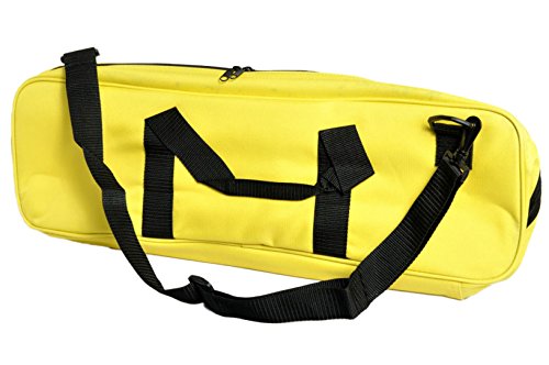 The House of Staunton Deluxe Chess Bag - by US Chess Federation - color: Neon Yellow