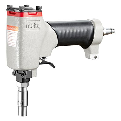 meite 1170 Pneumatic Deco Nail Gun 7/16 Inch (11.7mm) Head Diameter Air Decorative Tack Nailer Pins Nailer for Sofa Leather, Upholstering Furniture