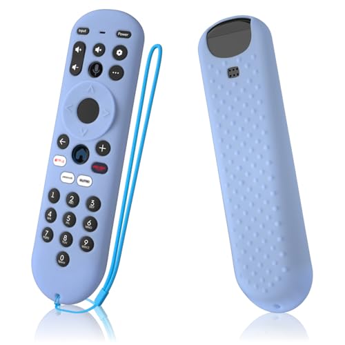 Remote Control Cover for Xumo Steam Box Remote Silicone Case Compatible with Pioneer Xumo TV Remote Shockproof Protective Silicone Sleeve (Glow Blue) - color: glow blue