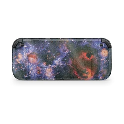 Glossy Glitter Gaming Skin Compatible with Nintendo Switch 2 Console Only - Andromeda - Premium 3M Vinyl Protective Wrap Decal Cover - Easy to Apply | Crafted in The USA by MightySkins - color: Andromeda, size: Switch 2 Console Skin Only, style: Glossy Gl