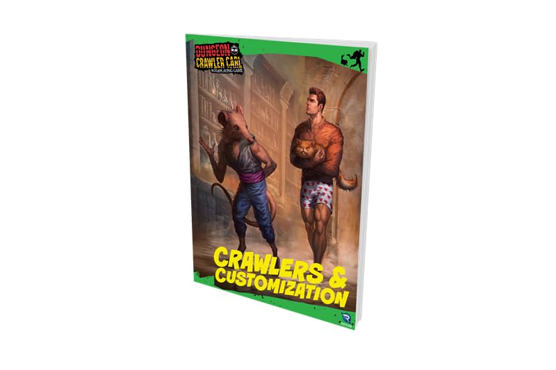 Dungeon Crawler Carl RPG Starter Set to bravely (or stupidly) Dive into the World Dungeon! Focuses on the Tutorial Floors # 1 & 2-3-6 Players Ages 14 and up | Tabletop Roleplaying Game for 3-6 Players Ages 14+, Featuring Canon Characters Carl and Donut, C
