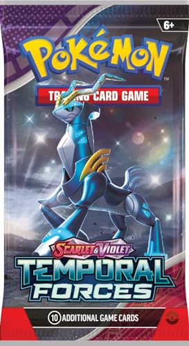 POKEMON TCG: SCARLET AND VIOLET: TEMPORAL FORCES: BOOSTER PACK - 10 Cards
