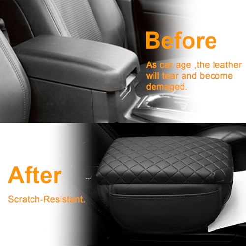 Console Cushion Cover for Toyota Tacoma 2016-2023 | SR SR5 Off-Road PreRunner TRD-Sport pro Limited Tacoma Organizer Armrest Storage Box Cover Tacoma Accessories - size: For Tacoma 2016-2023