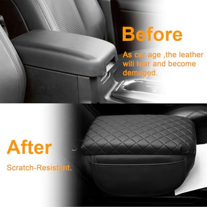 Console Cushion Cover for Toyota Tacoma 2016-2023 | SR SR5 Off-Road PreRunner TRD-Sport pro Limited Tacoma Organizer Armrest Storage Box Cover Tacoma Accessories - size: For Tacoma 2016-2023