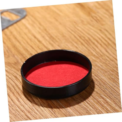 5pcs Plush Leather Dice Cup Lid Holder Dice Shaker Base Storage Cup Lid Base Tray for Bar