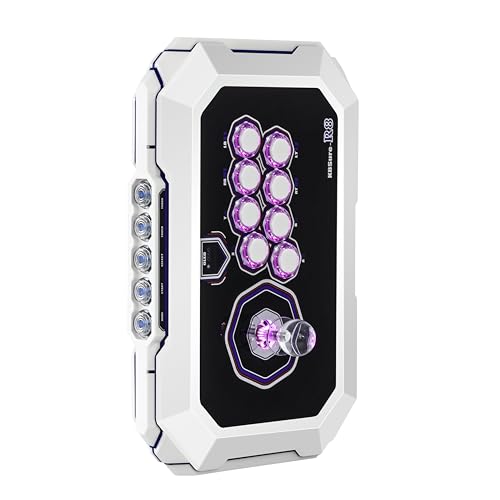 KBSure arcade joystick - color: white blue