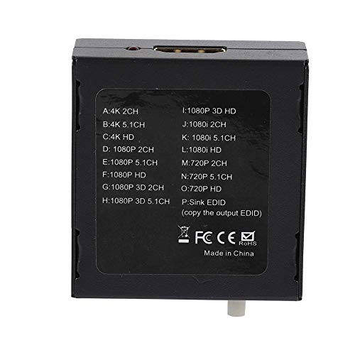 Socobeta HDMI EDID Feeader EDID Manager EDID Emulator Support 4K CEC for Game Console TV Projector