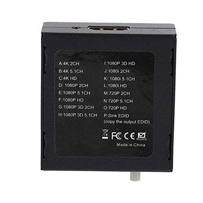 Socobeta HDMI EDID Feeader EDID Manager EDID Emulator Support 4K CEC for Game Console TV Projector