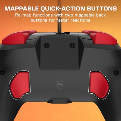 Turtle Beach Rematch Wired Controller Goomba Stomp Nintendo Switch 2 | Nintendo Switch 2, Lite, OLED, Hall-Effect Thumbsticks, 2 Mappable Buttons, Glows-in-the-Dark, C-Button, Goomba Stomp - color: Goomba