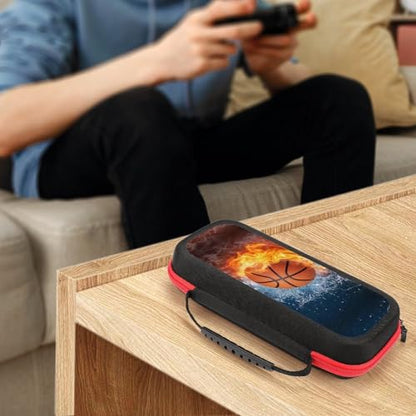 AoHanan Switch Carrying Case - American Football Game Console & Accessories Protection Storage Case with 20 Games Cartridges - color: American Football