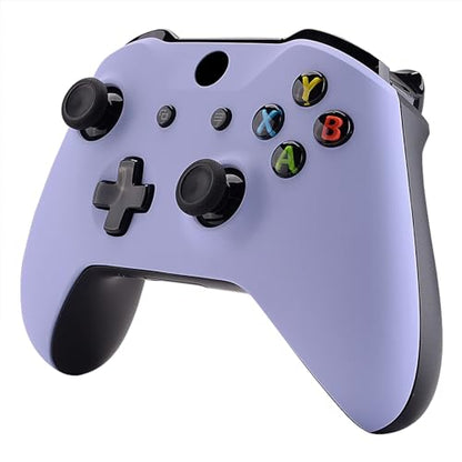 eXtremeRate Replacement Front Housing Shell for Xbox One S/X Controller, Light Violet Custom Kit Faceplate Cover Case for Xbox Wireless Controller (Model 1708) - Controller NOT Included - color: Light Violet