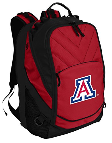 Broad Bay College Logo Backpack | Official Logo, Padded Laptop Computer Section, Premium 600 Denier Nylon Fabric, - color: Red